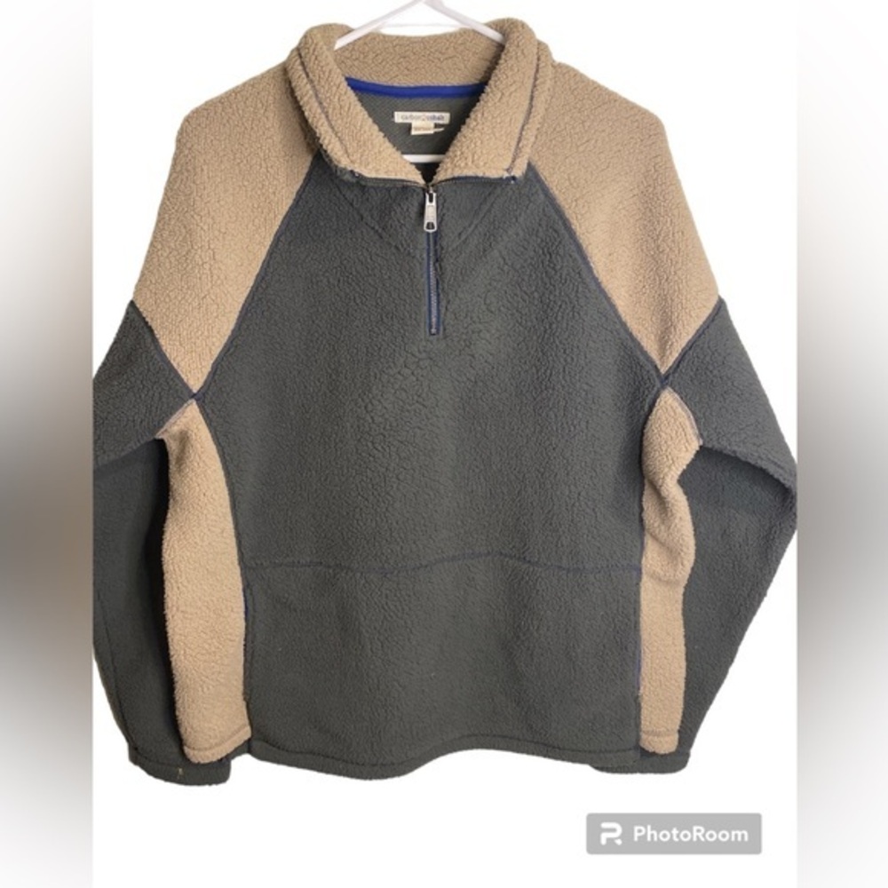 Carbon2cobalt fleece pullover size Medium